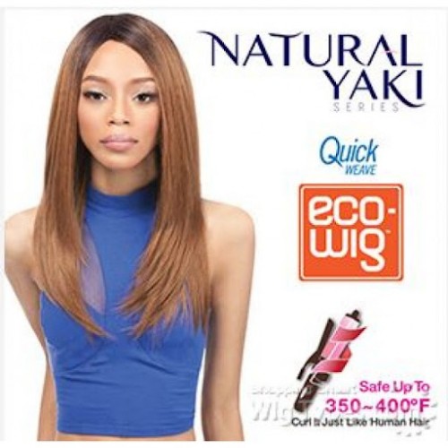 OUTRE SYNTHETIC HAIR QUICK WEAVE COMPLETE CAP - NATURAL YAKI18"